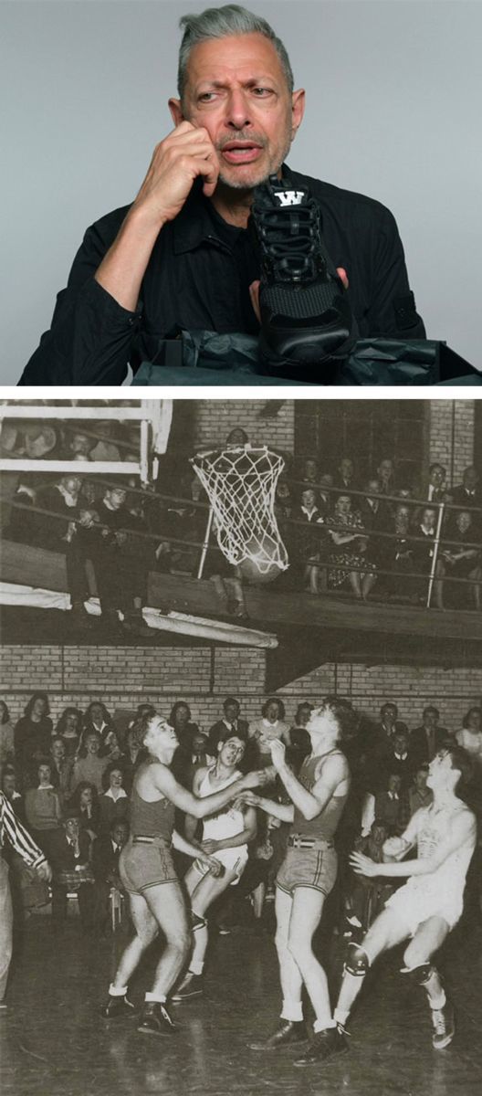 Jeff Goldblum and Chuckie Goldblum - Westminster College